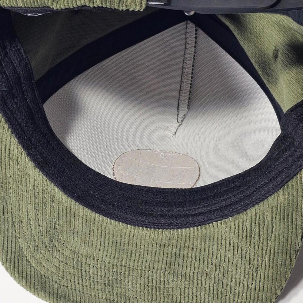 Brist Green Corduroy Camp Chef Camping Adventure Hat Snapback - Picture 8 of 8